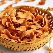 Ribbon Pakodi (with butter)